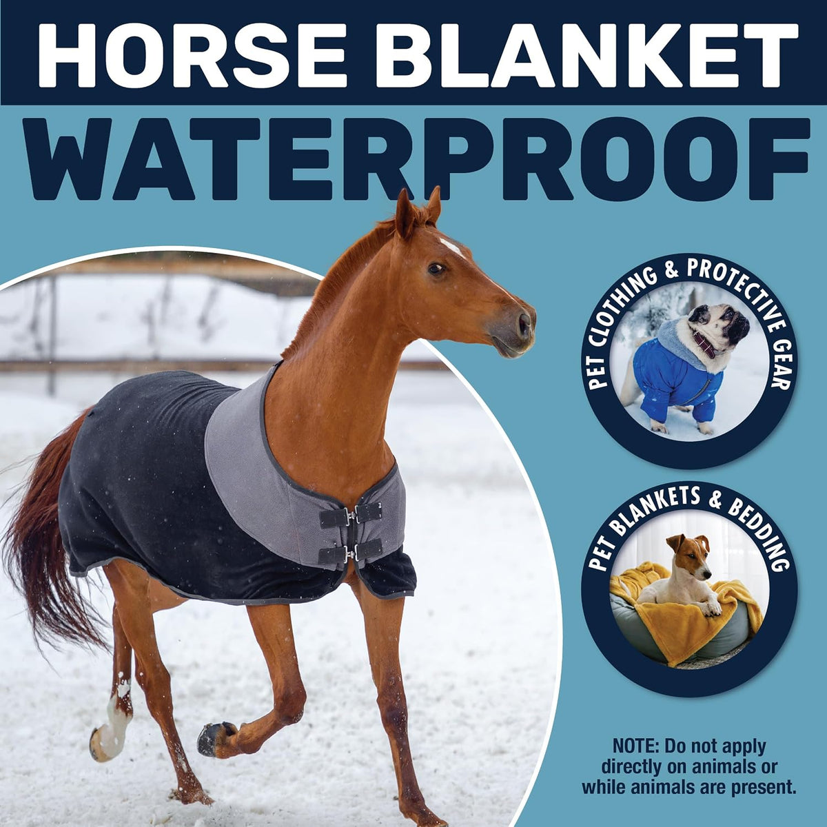 STAR BRITE heavy duty animal blanket waterproofing spray bottle packaging