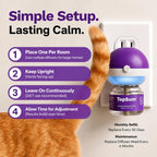 TopSum pet calming plug in refill for anxious cats