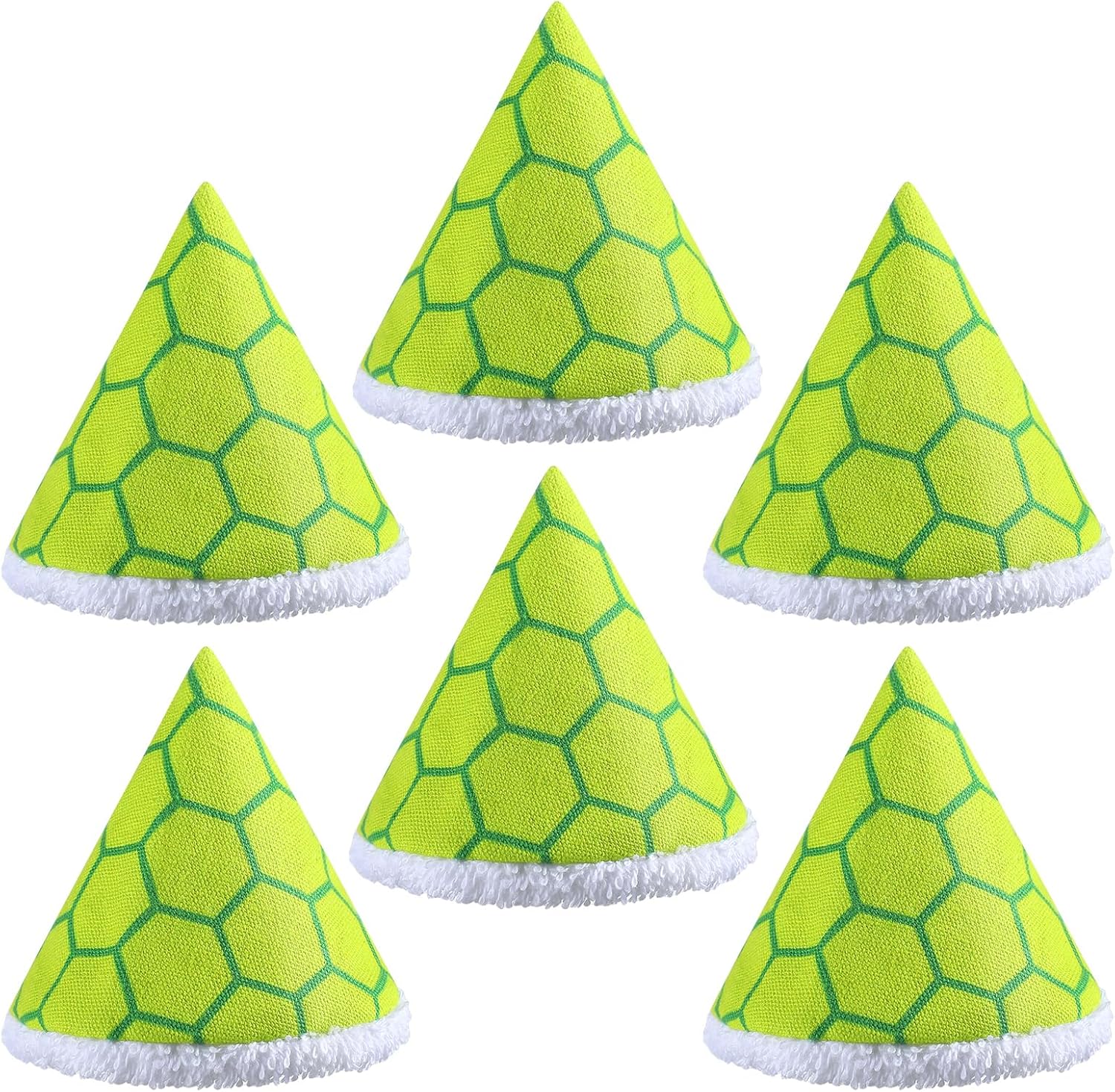 Cinnvoice 6 piece reusable pee cover set for baby boys with turtle pattern