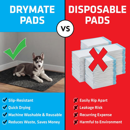 Drymate pet mat used as a car trunk cargo liner