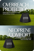 Horze shock-absorbing bell boots for training and turnout