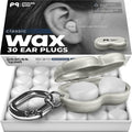 Peace and Quiet PQ wax ear plugs front view packaging