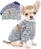 Generic small dog sweaters front view pack of two