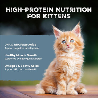 Blue Buffalo Wilderness Kitten Grain Free Ingredients Label