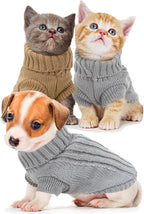Authentic USA imported premium pet winter clothing set displayed flat.