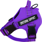 Voopet protective small dog vest showing quick release locking buckles