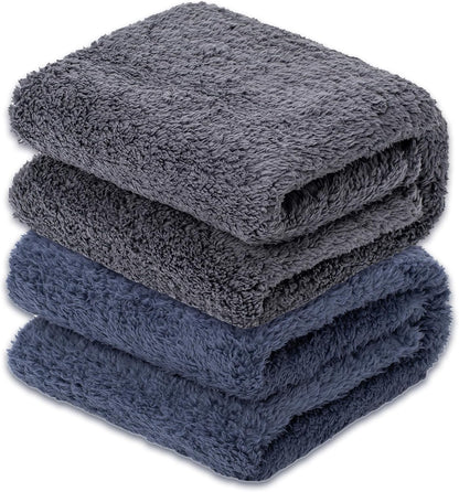 3 Blankets, Dog Cat Pet Blanket, Soft Warm Fleece, for Puppy, Small Dogs or Kitten, Cats, Plush Fuzzy Blanket for Bed, Sofa, Travel (32" x 24", 3/Pack, Beige+Light Gray+Dark Gray) - Image 11