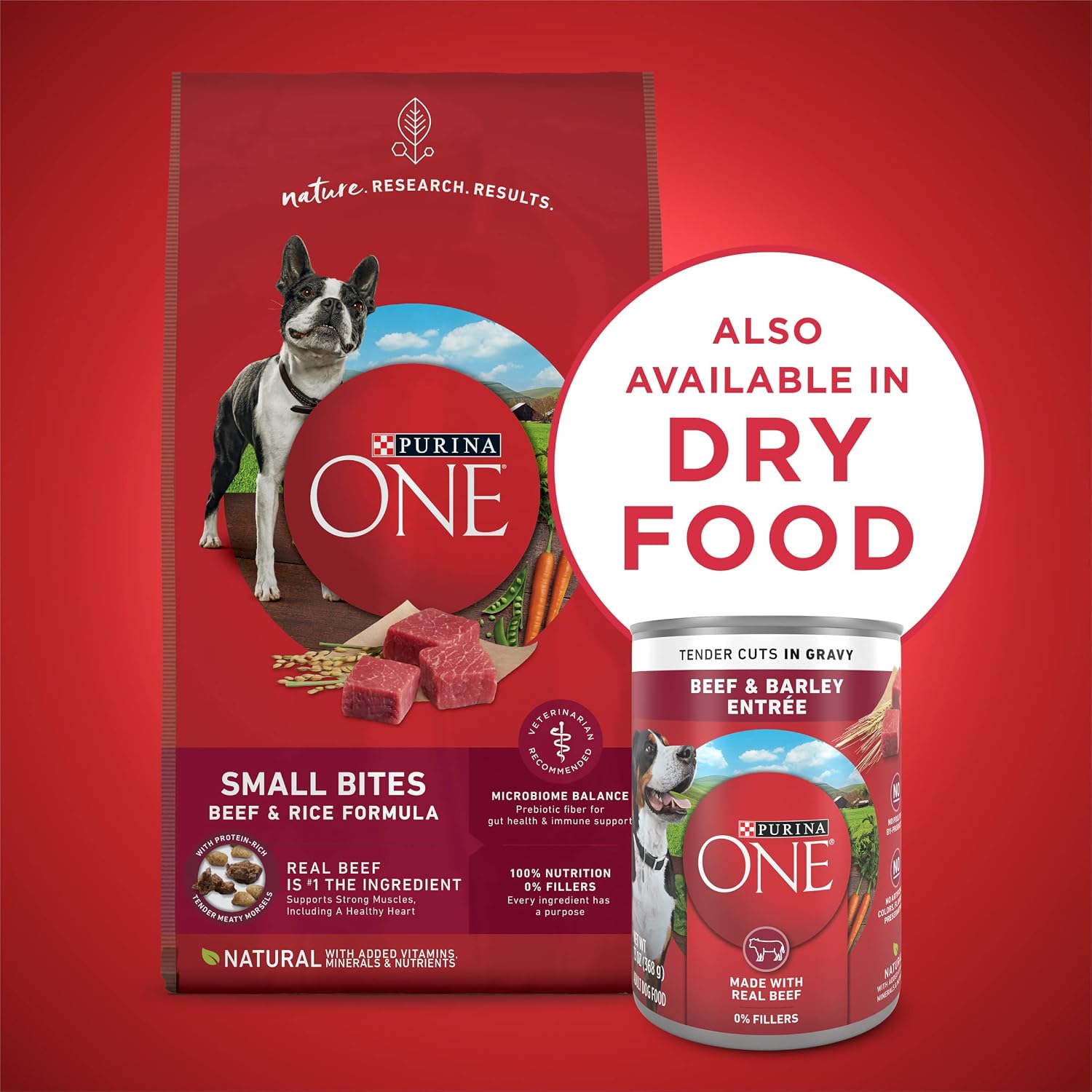 Purina ONE Natural Wet Dog Food Gravy, Tender Cuts in Gravy Beef and Barley Entre - 13 Ounce (Pack of 12) - Image 10