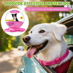 Flea and Tick Collar for Dogs, Dog Collars with Natural Essential Oils, Waterproof, Adjustable Size for Small Medium and Large Dog, Flea Prevention and Tick Control for Puppies(2 Pack,Pink) - Image 9