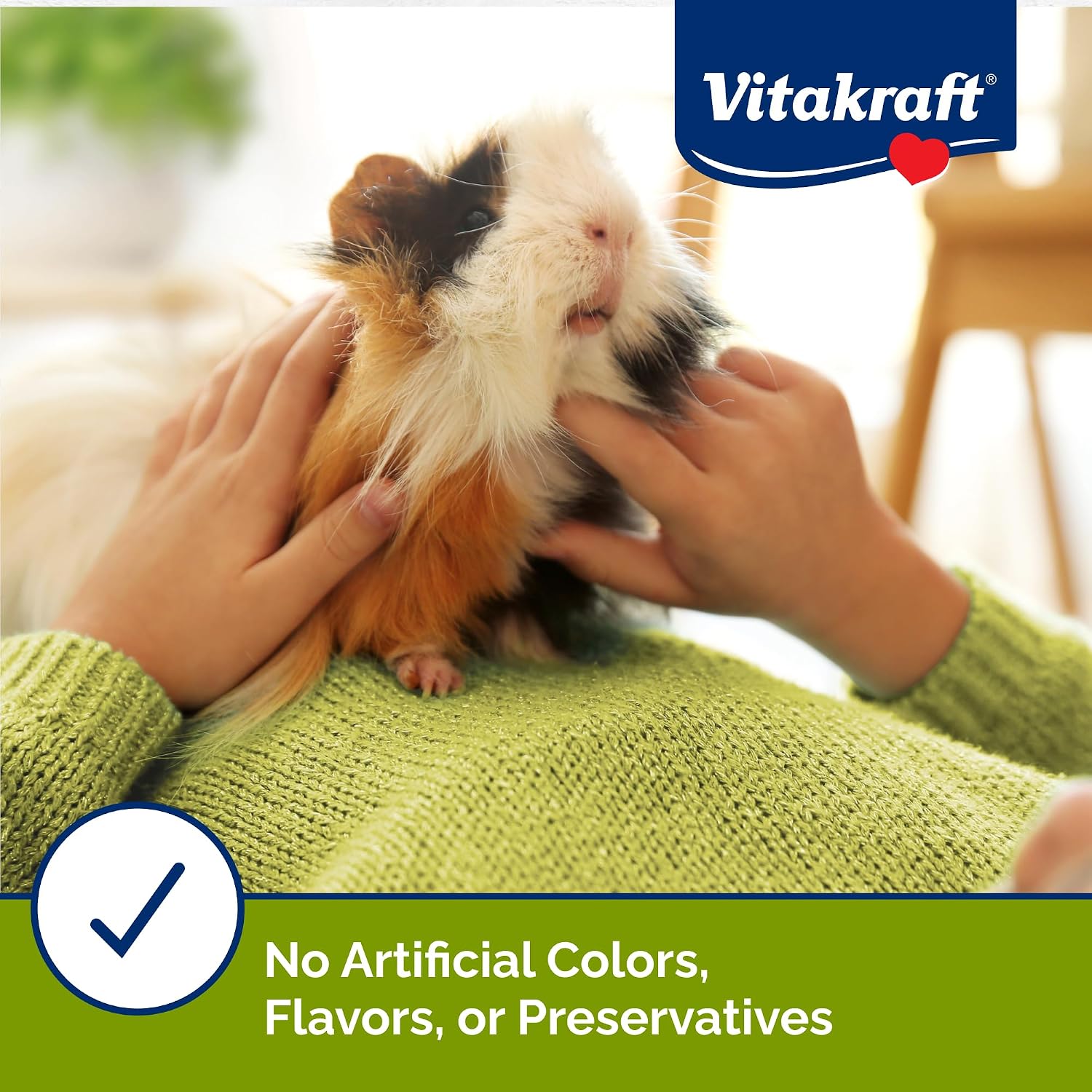 Vitakraft orange drops five point three ounce pouch product display for small animals