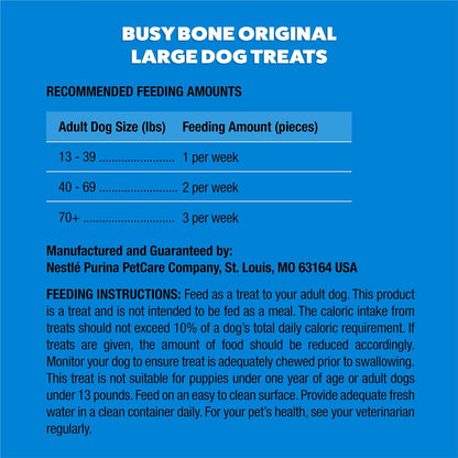 Purina Busy Bone authentic product packaging from USA