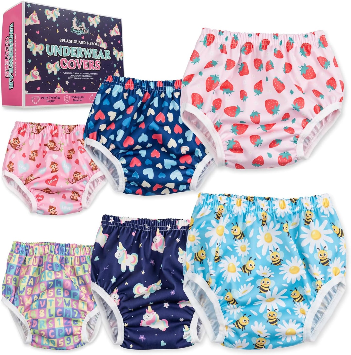 Snugglekid waterproof potty training underwear front view