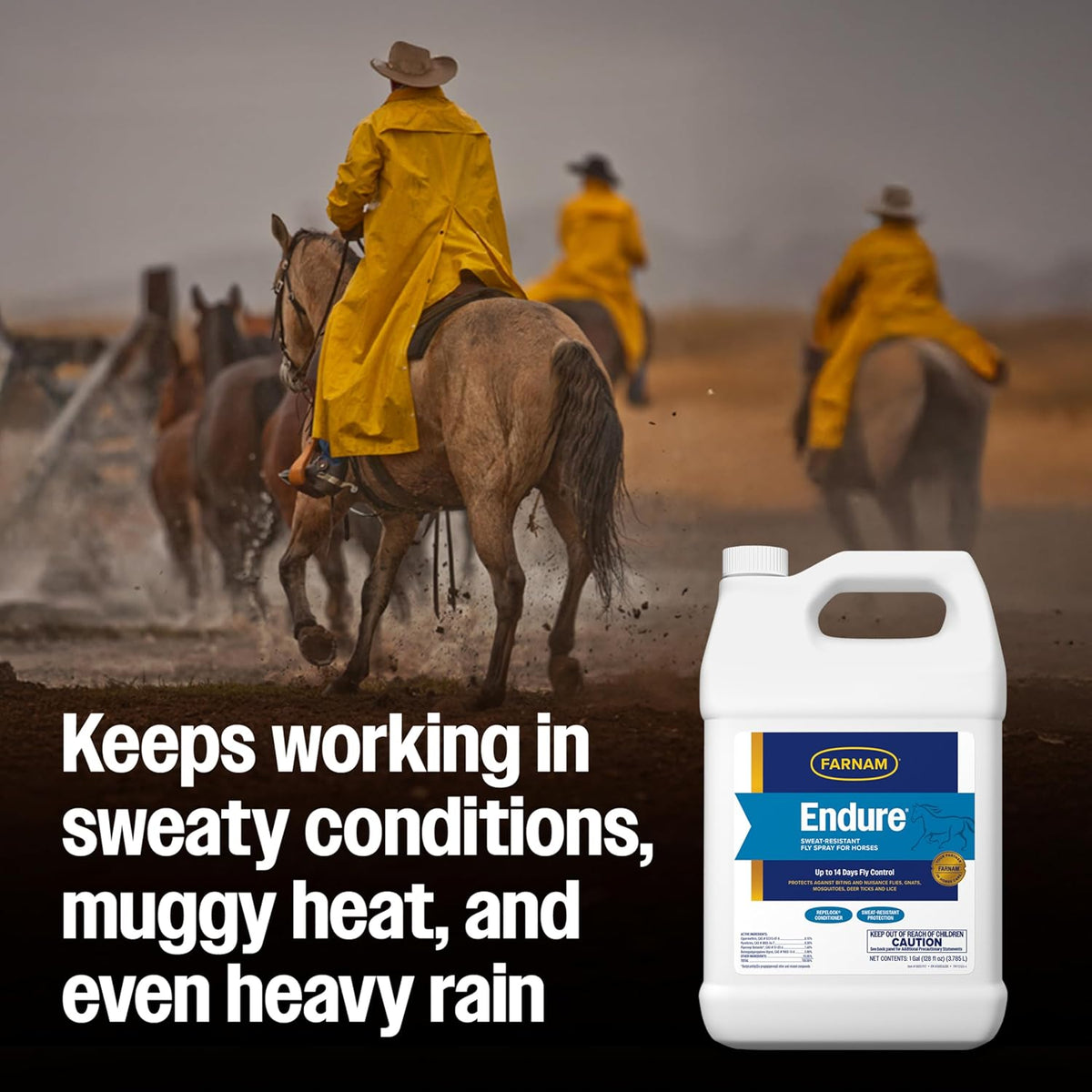 Farnam Endure equine pest control jug texture view