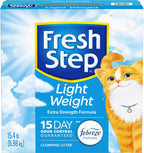 Fresh Step Light Weight Clumping Litter, Extra Strength Formula With Febreze Freshness, 15.4 lb. Box (Package May Vary) - Image 12