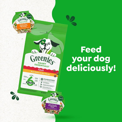 Greenies Smart Topper High Protein Wet Mix-in for Dogs, Chicken, Peas, Apples, and Brown Rice Recipe & Duck, Broccoli, Carrots and Barley Recipe Variety Pack with Whole Grains, 8 Trays of 2 oz. - Image 11