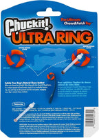 Chuckit! Ultra Ring on grass demonstrating outdoor fetch play