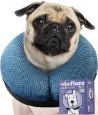 Premium authentic USA imported Loflaze dog recovery collar packaging view