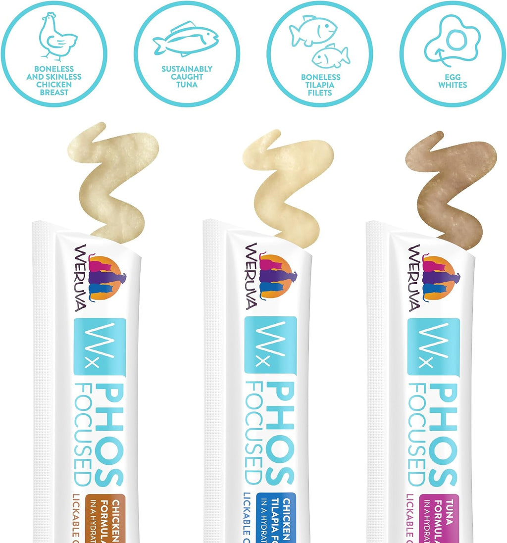 Weruva Wx Phos Focused Chicken Formula tube closeup