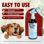 Using Underwood spray on animal skin injury