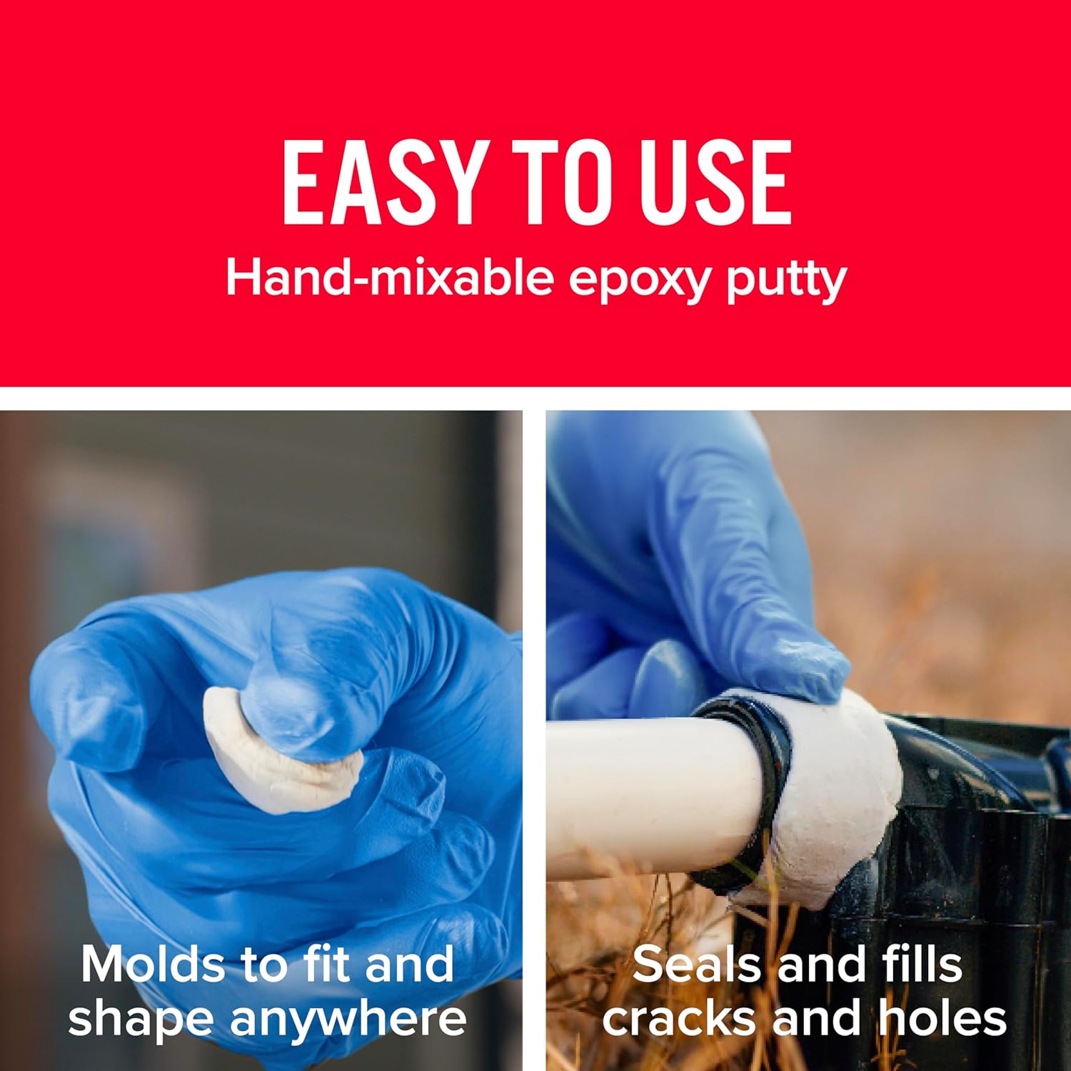 J-B Weld 8277 WaterWeld Epoxy Putty Stick - 2 oz. - Image 4