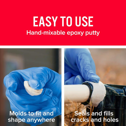 J-B Weld 8277 WaterWeld Epoxy Putty Stick - 2 oz. - Image 4