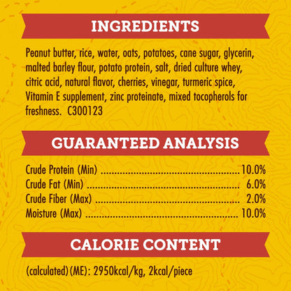 Bite sized two calorie canine training rewards resealable pouch