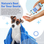 Professional studio shot of Allertech anti allergen formula bottle