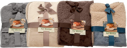 Furhaven Waterproof & Self-Warming Throw Blanket for Dogs & Indoor Cats, Washable & Reflects Body Heat - Terry & Sherpa Dog Blanket - Dove, Small - Image 9