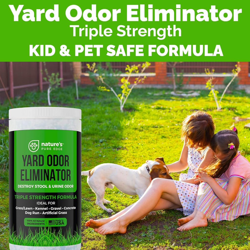 Natures Pure Edge safe for pets and kids label