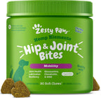 Zesty Paws Hip & Joint Bites for Cats - Glucosamine for Cats - with Chondroitin, Turmeric - Cat Joint Supplement for Hip & Joints - AlaskOmega Fish Oil with Omega-3 Fatty Acids - 60 Count - Image 9
