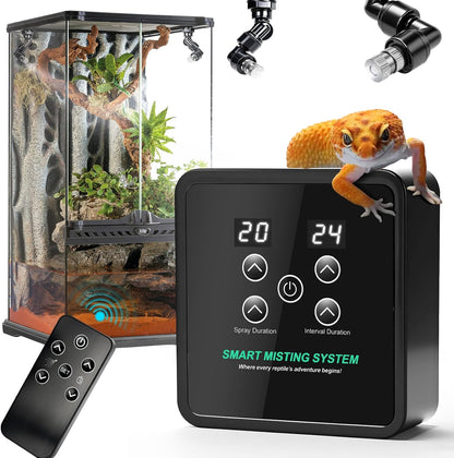 Fmatoz reptile mister humidifier system front view