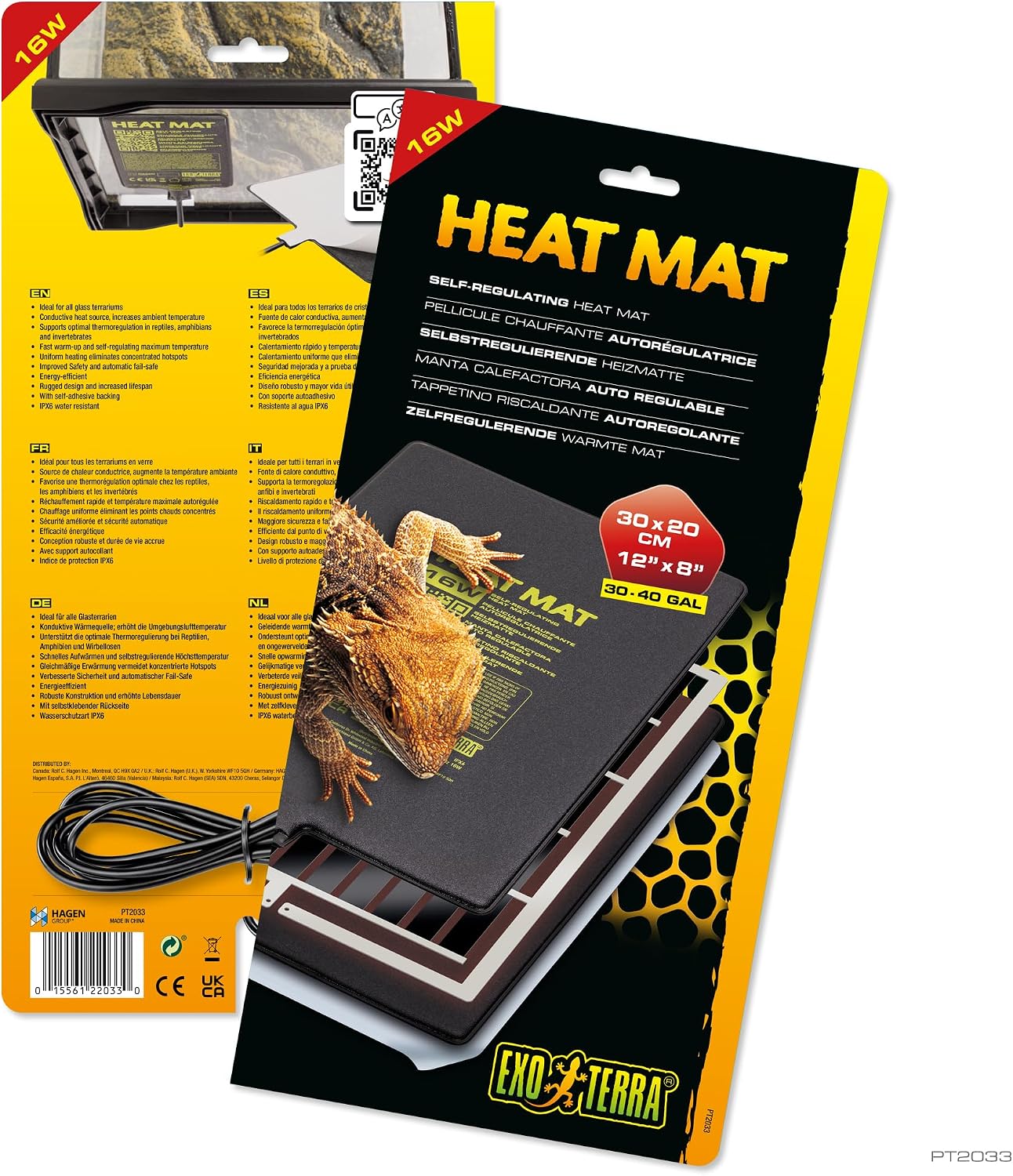 Exo Terra Heat Mat front view authentic reptile heating pad