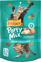 Purina Friskies Cat Treats, Party Mix Meow Luau Crunch - (Pack of 6) 6 oz. Pouches - Image 15