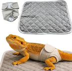 Homedy Crafts bearded dragon diaper front view reptile accessory