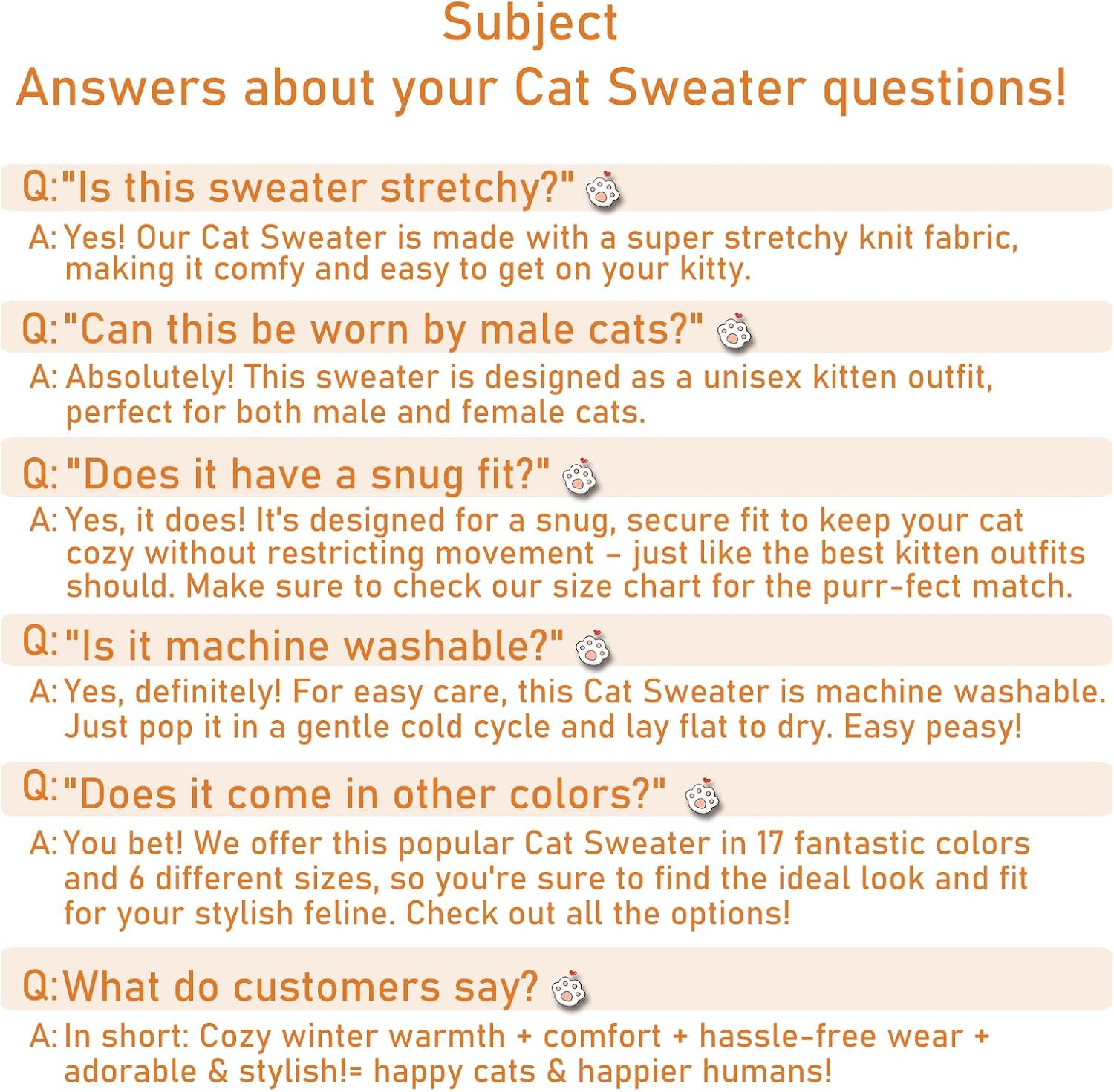 Sleeveless turtleneck pet clothing displayed on a kitten demonstrating the comfortable stretchable fit