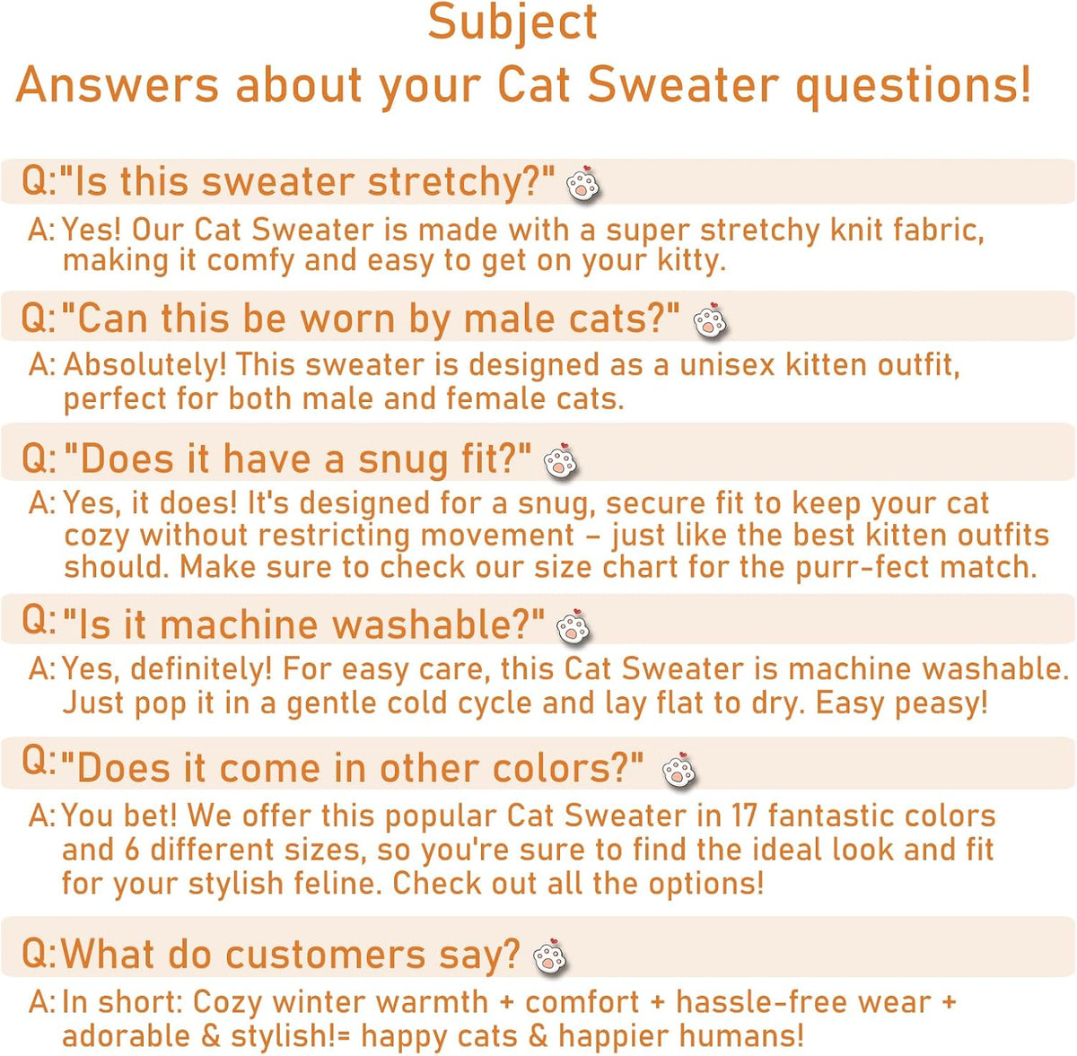 Sleeveless turtleneck pet clothing displayed on a kitten demonstrating the comfortable stretchable fit