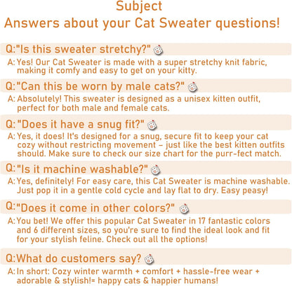 Sleeveless turtleneck pet clothing displayed on a kitten demonstrating the comfortable stretchable fit