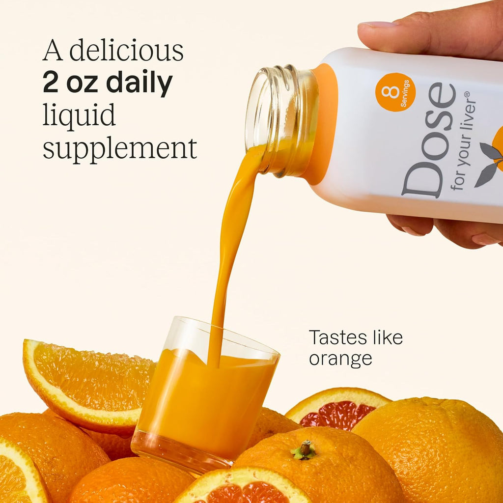 Dose for Your Liver Cleanse Detox & Repair, 16oz Bottle, 3 Pack | Organic Milk Thistle Liver Supplement with Turmeric, Dandelion, Ginger, Orange, Supports Healthy Liver Function - Image 8