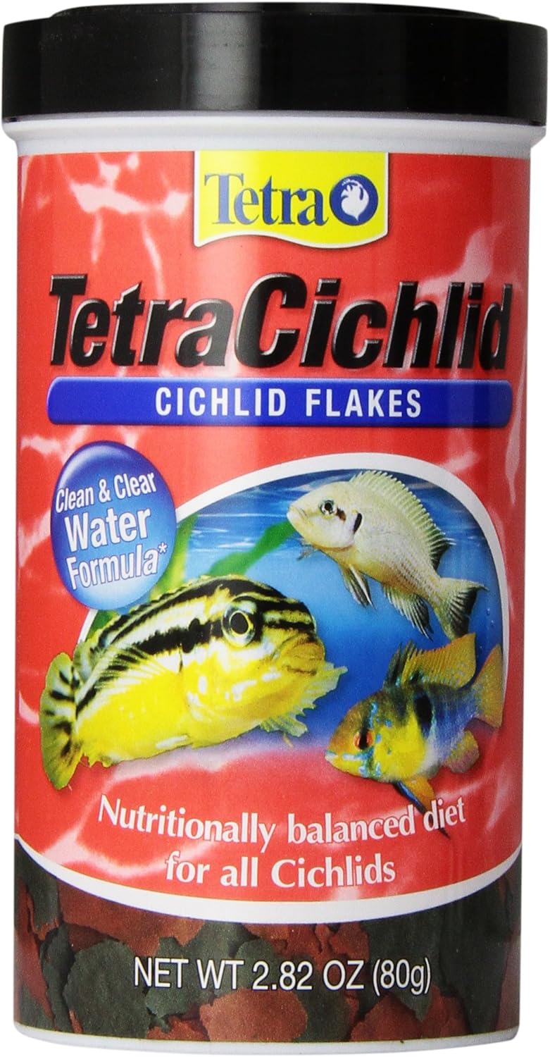 Premium protein rich flakes for African and South American cichlids
