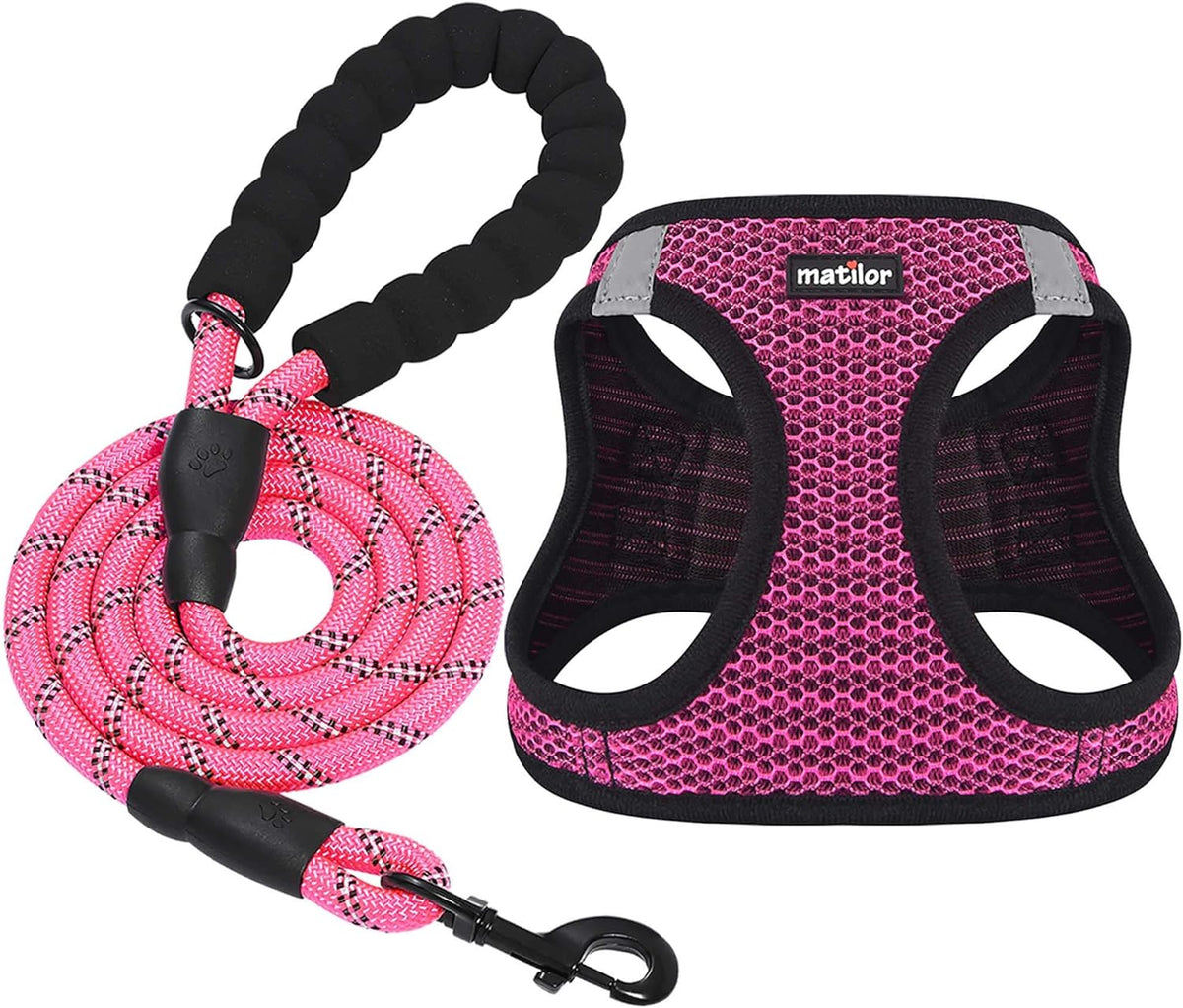 Dog Harness Step-in Breathable Puppy Cat Dog Vest Harnesses for Small Medium Dogs - Image 12