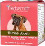 Herbsmith Taurine Boost - Cardiac and Heart Support for Dogs and Cats - Taurine Supplement for Dog and Cat Heart Health - with CoQ10, Taurine and L-Carnitine for Dogs - 150g - Image 10