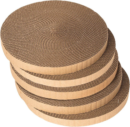 Reversible cat scratcher replacement pads for maintenance