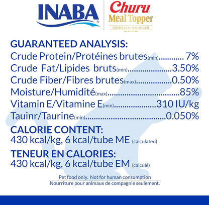 Inaba Churu 24 pack box displaying product information