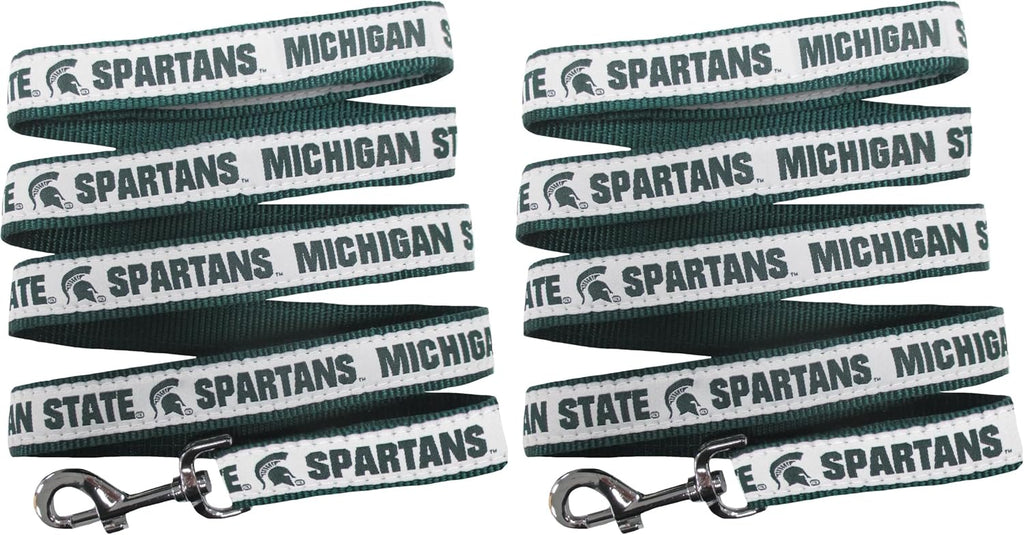 Michigan State Spartans small pet leash lifestyle display