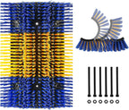 Packaging contents of extra large livestock scratching brush
