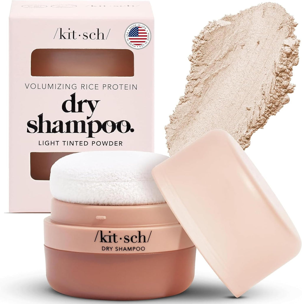 Kitsch Volumizing Rice Protein Dry Shampoo Powder front view