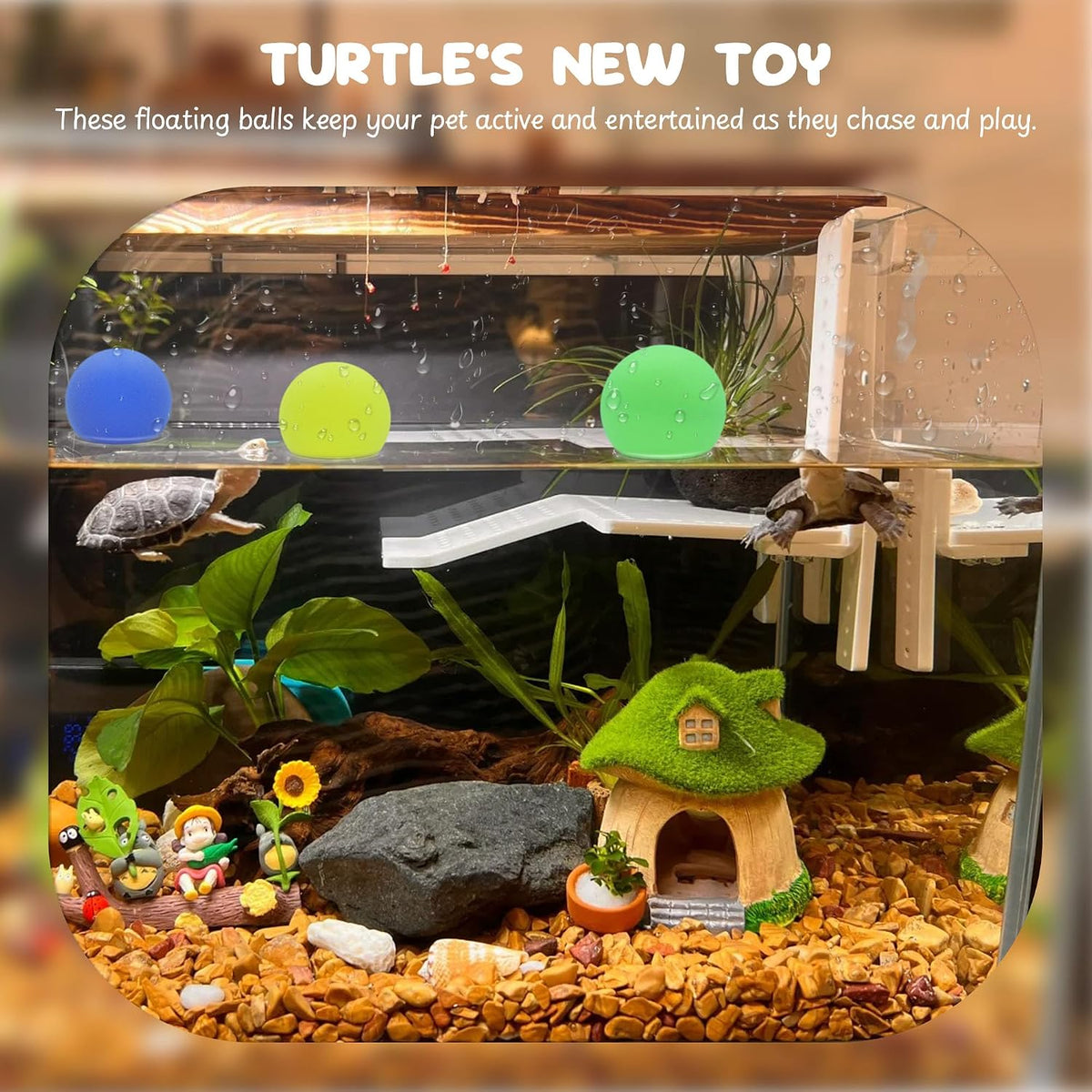 Triple suction cup base design of the JJMOLLE turtle brush