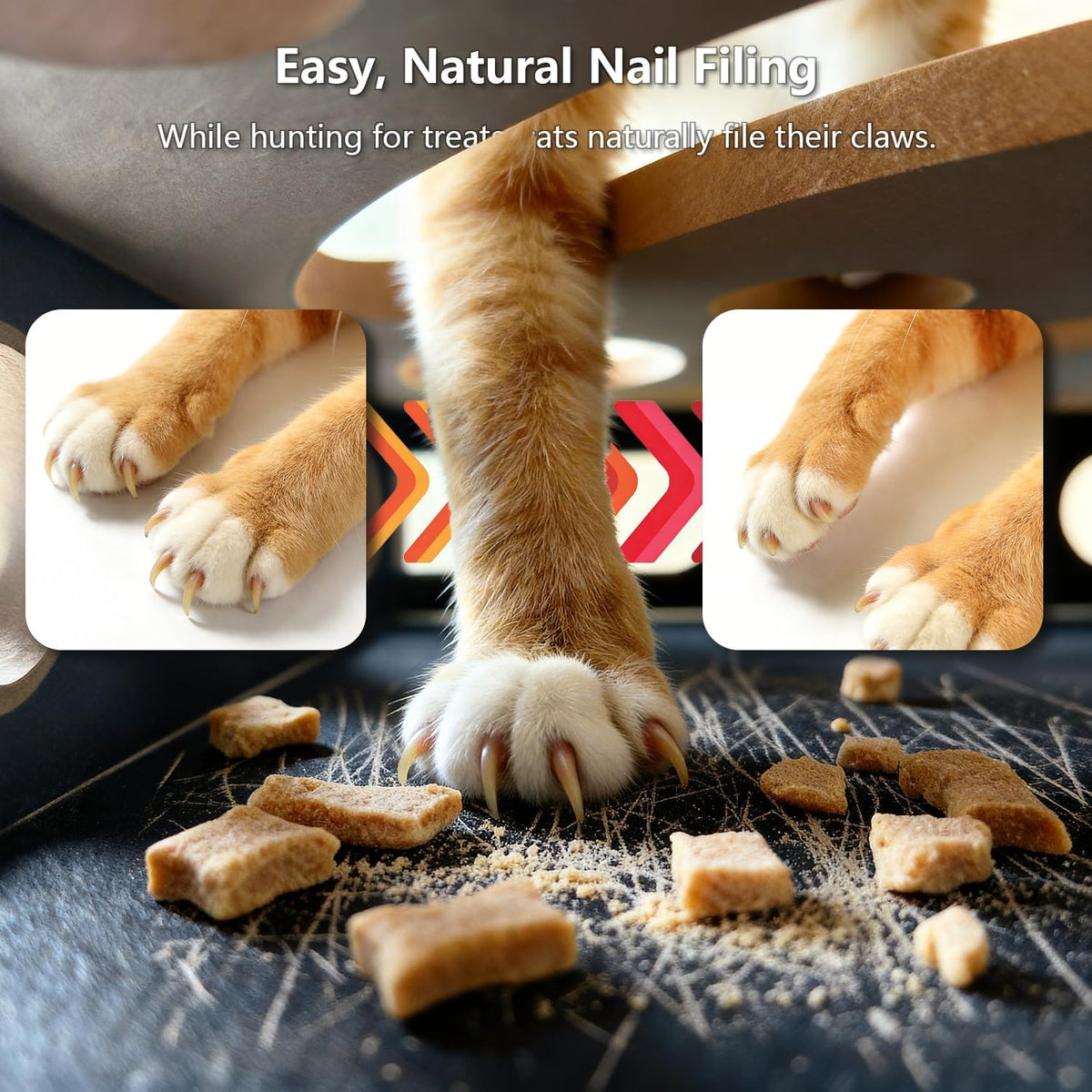 Luampo stress free cat nail grooming alternative box close up