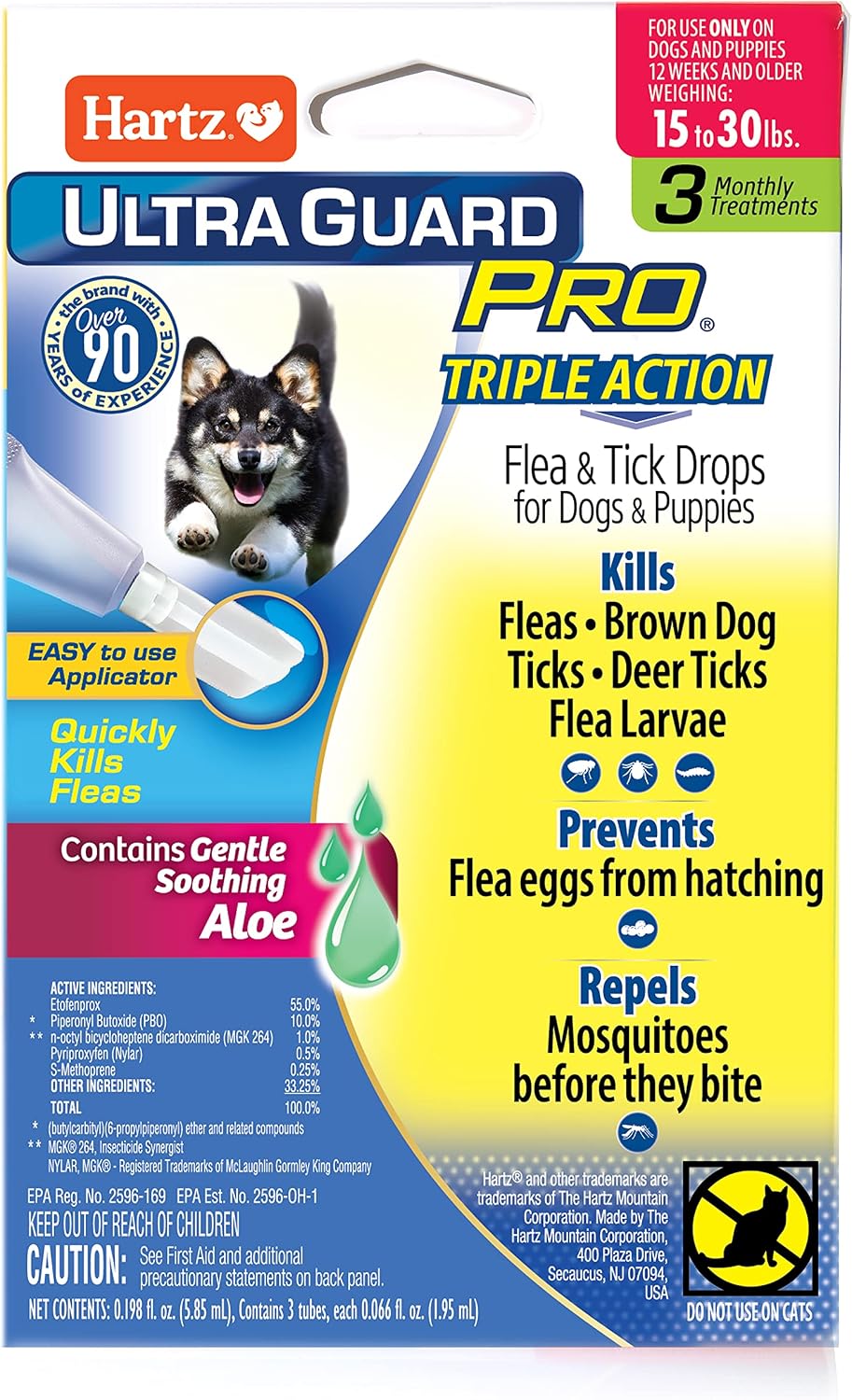 Hartz UltraGuard Pro Flea & Tick Topical Dogs & Puppies Treatment & Prevention, 6 Months, 61-150 lbs - Image 13