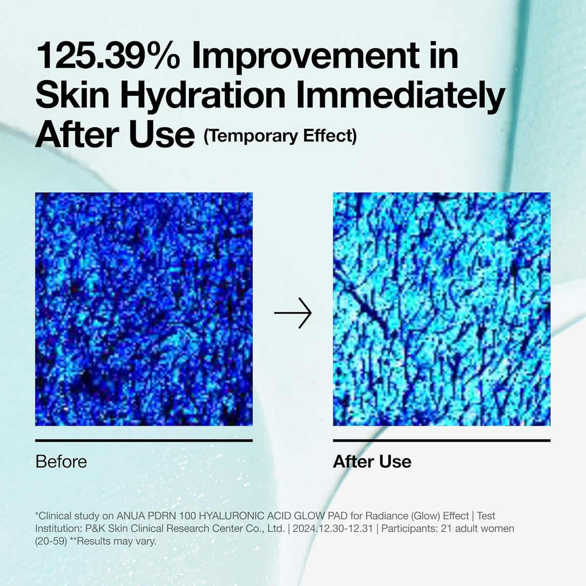 Anua PDRN 100 Hyaluronic Acid Toner Pad, 6.1 fl oz, 60 Count - Image 6